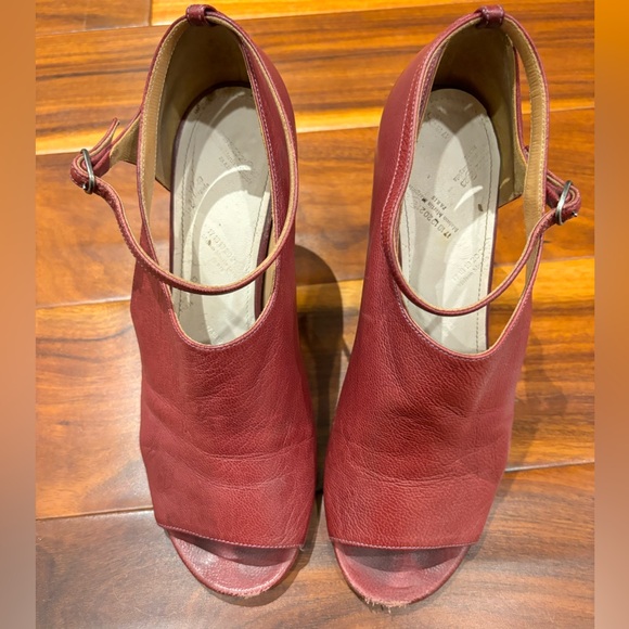 Maison Martin Margiela Cutout Leather Booties IT39 US 9 - Picture 4 of 12